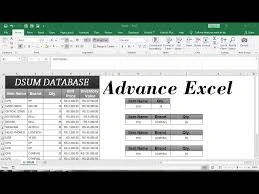 Advanced Excel Formulas and Functions for Big Data Course